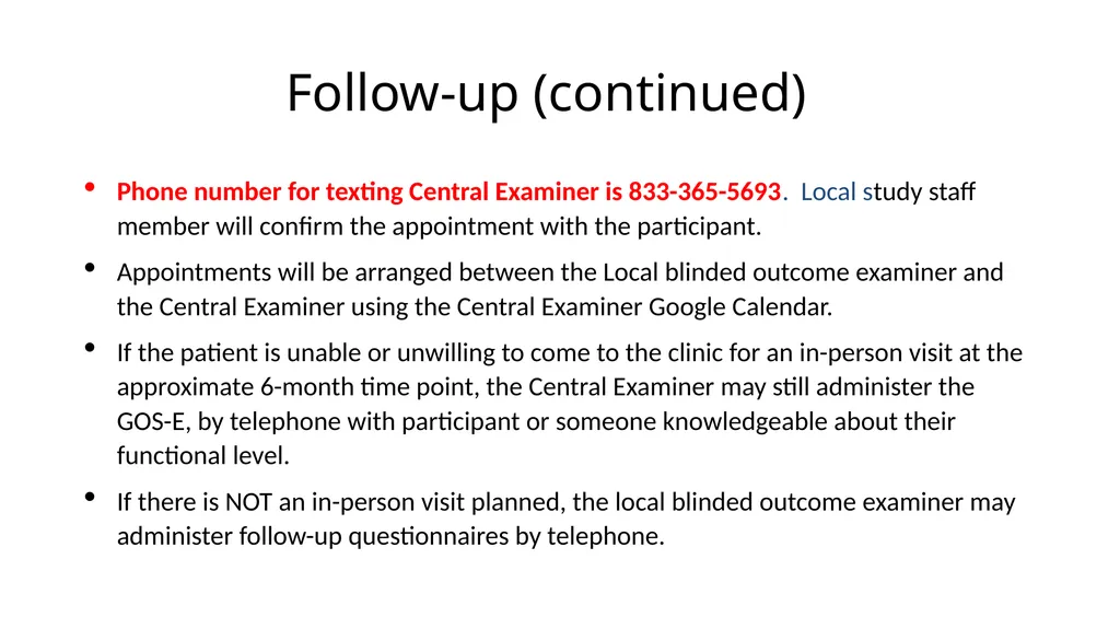BOOST 3 Re-training Re-training is required after - slide 25 of 28