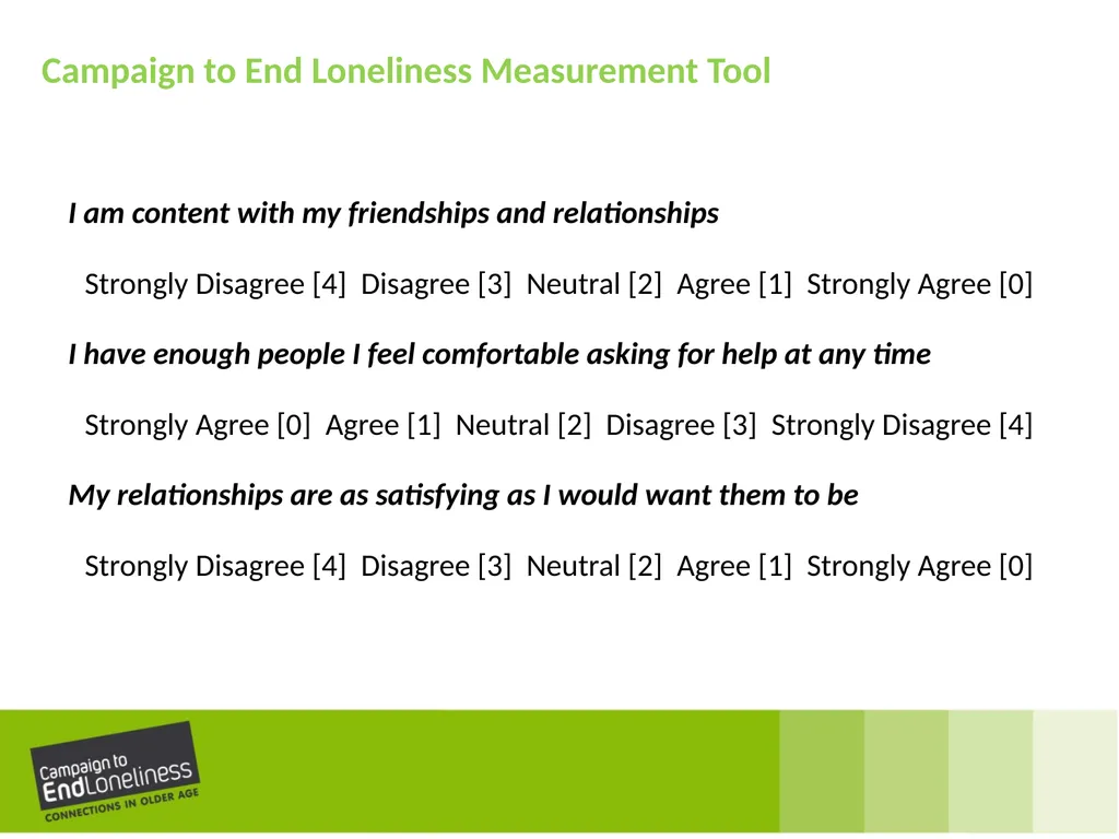 Measuring your impact on loneliness in later life - slide 9 of 21