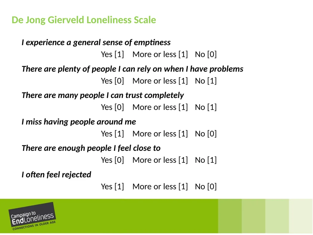 Measuring your impact on loneliness in later life - slide 13 of 21