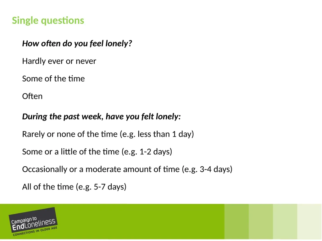 Measuring your impact on loneliness in later life - slide 18 of 21