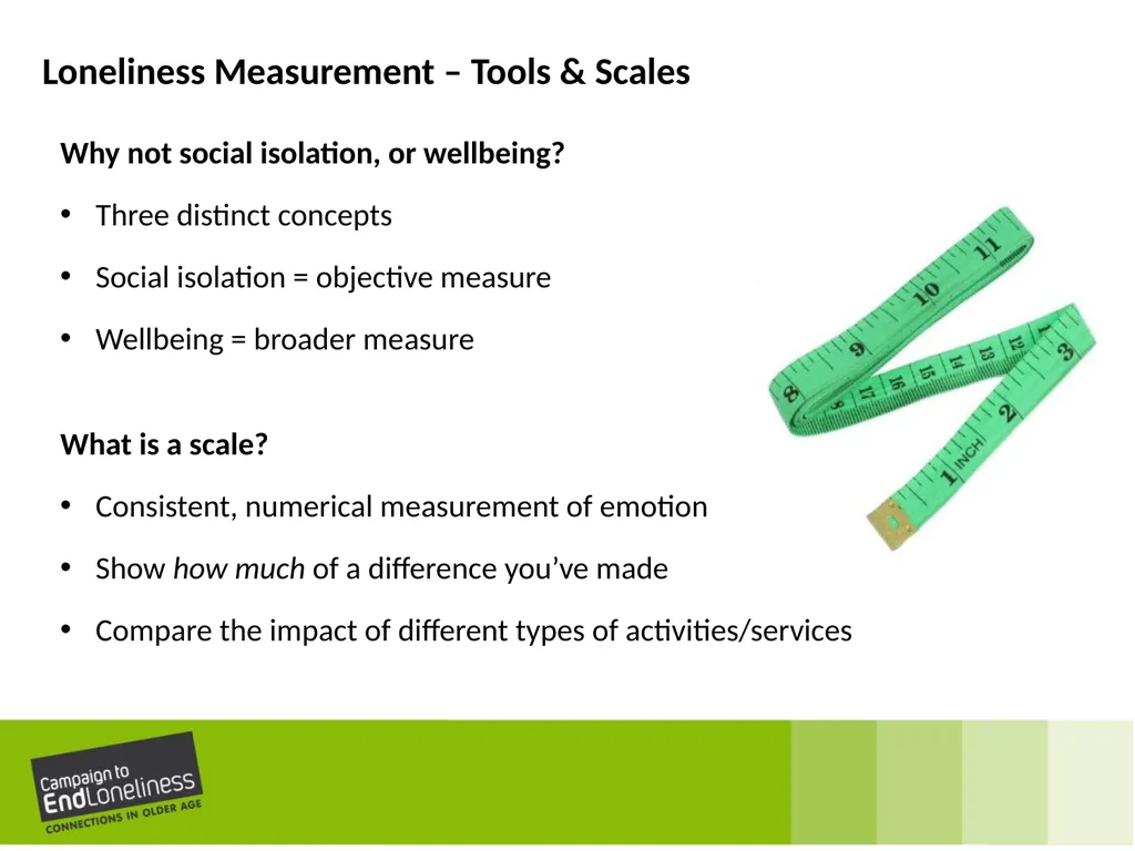 Measuring your impact on loneliness in later life - slide 3 of 21