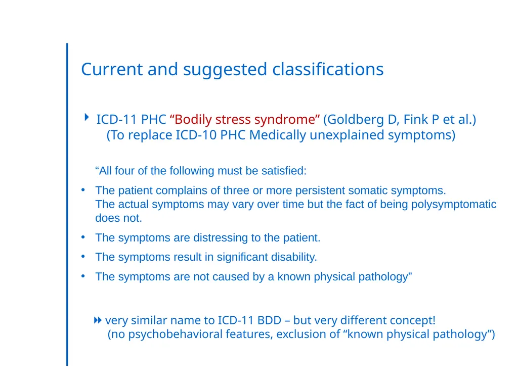 “Somatic Symptom Disorders in Primary Care” - slide 27 of 31