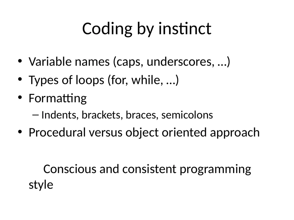Best Programming Practices Ashish Mahabal, Caltech - slide 6 of 63