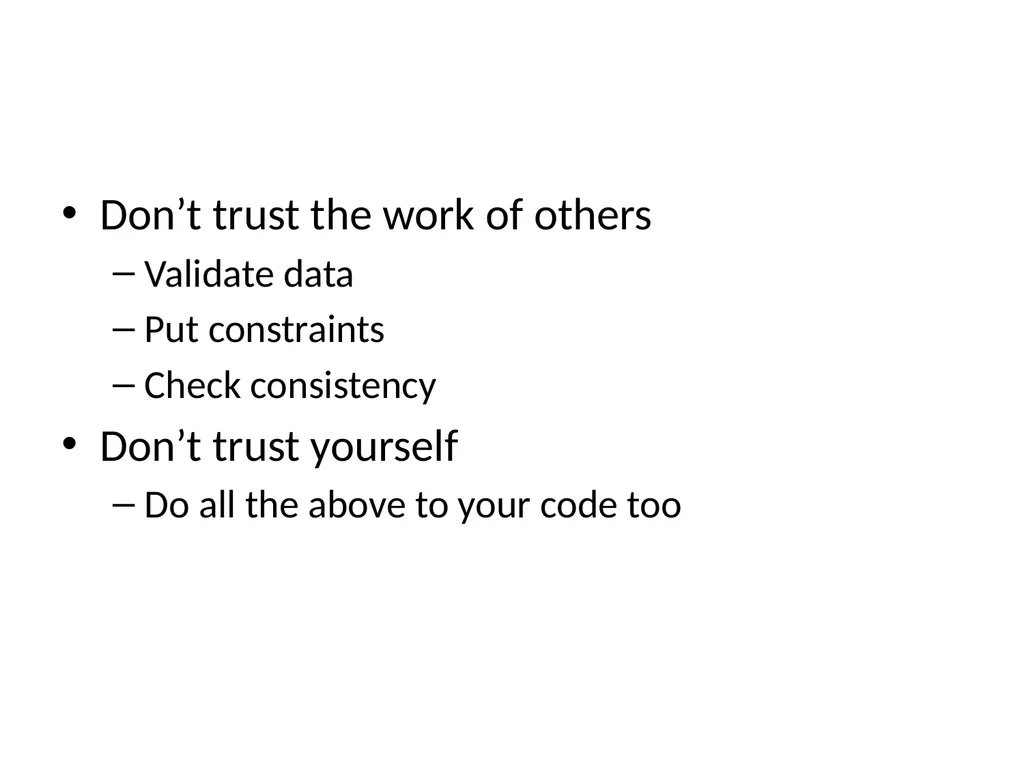 Best Programming Practices Ashish Mahabal, Caltech - slide 16 of 63