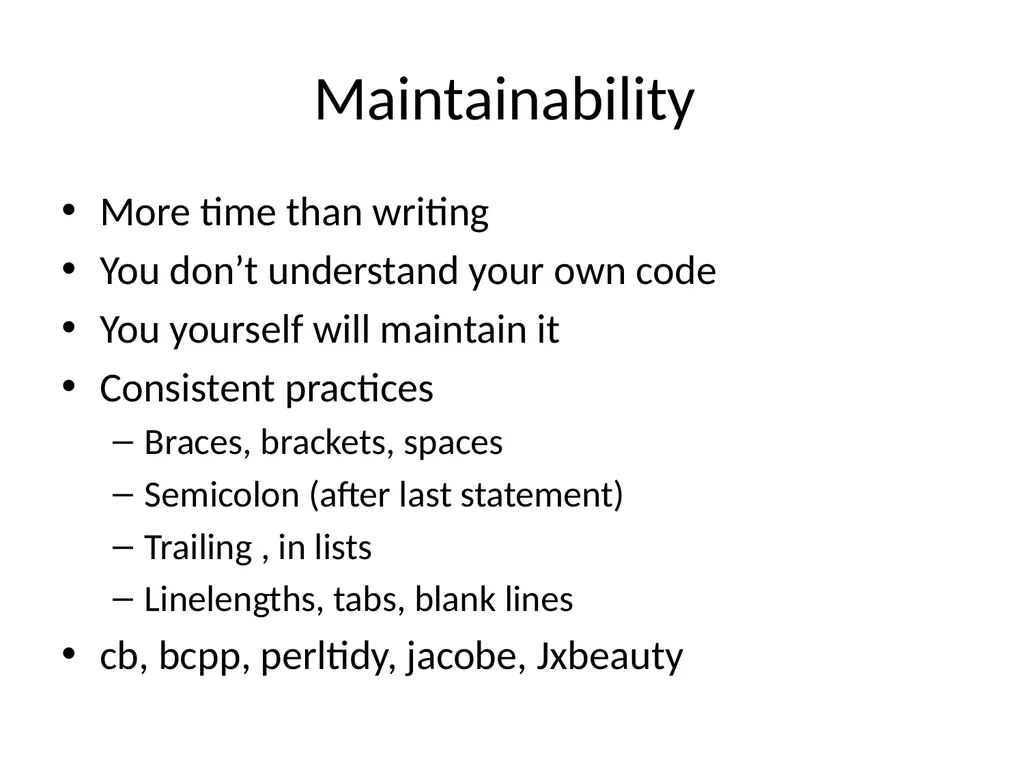 Best Programming Practices Ashish Mahabal, Caltech - slide 10 of 63