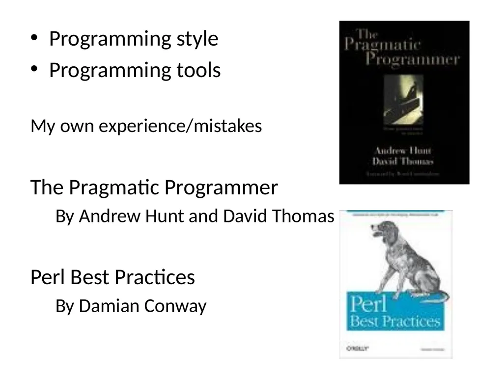 Best Programming Practices Ashish Mahabal, Caltech - slide 4 of 63