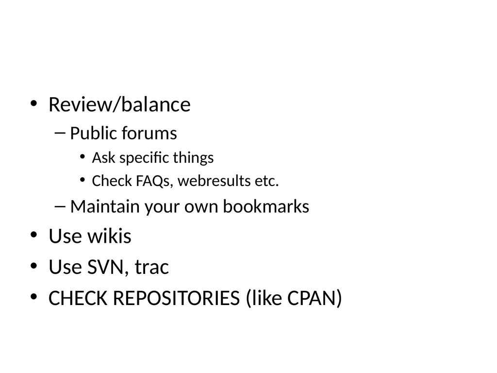 Best Programming Practices Ashish Mahabal, Caltech - slide 62 of 63