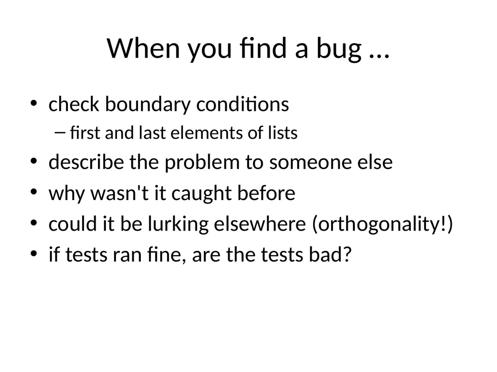 Best Programming Practices Ashish Mahabal, Caltech - slide 40 of 63