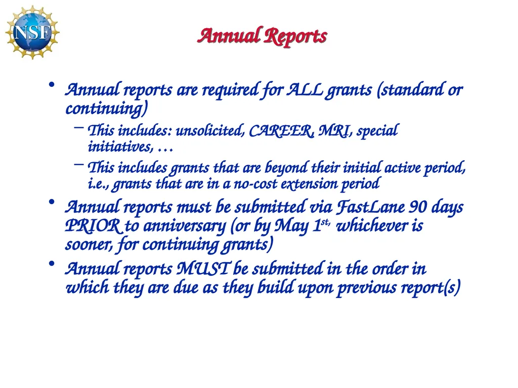 Competitive Proposal Writing 2011 CAREER Award - slide 82 of 94
