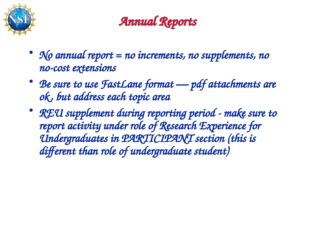 Competitive Proposal Writing 2011 CAREER Award - slide 83 of 94
