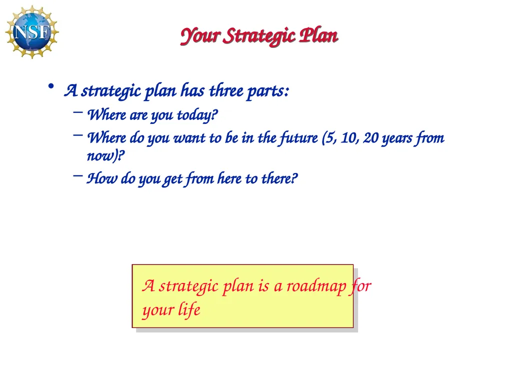 Competitive Proposal Writing 2011 CAREER Award - slide 9 of 94