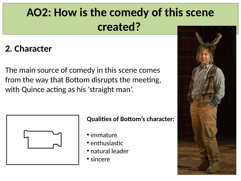 Act 1, Scene 2 A reminder: the Assessment - slide 7 of 10