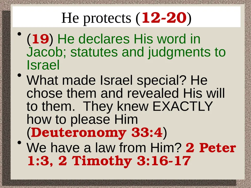 It is Good to Sing Praises Psalm 147 He builds - slide 19 of 21