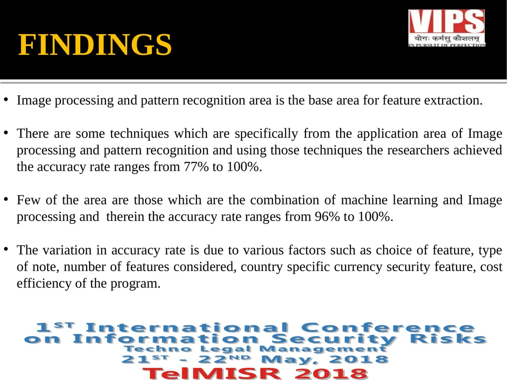 VARIOUS TECHNIQUES FOR COUNTERFEIT CURRENCY - slide 10 of 15