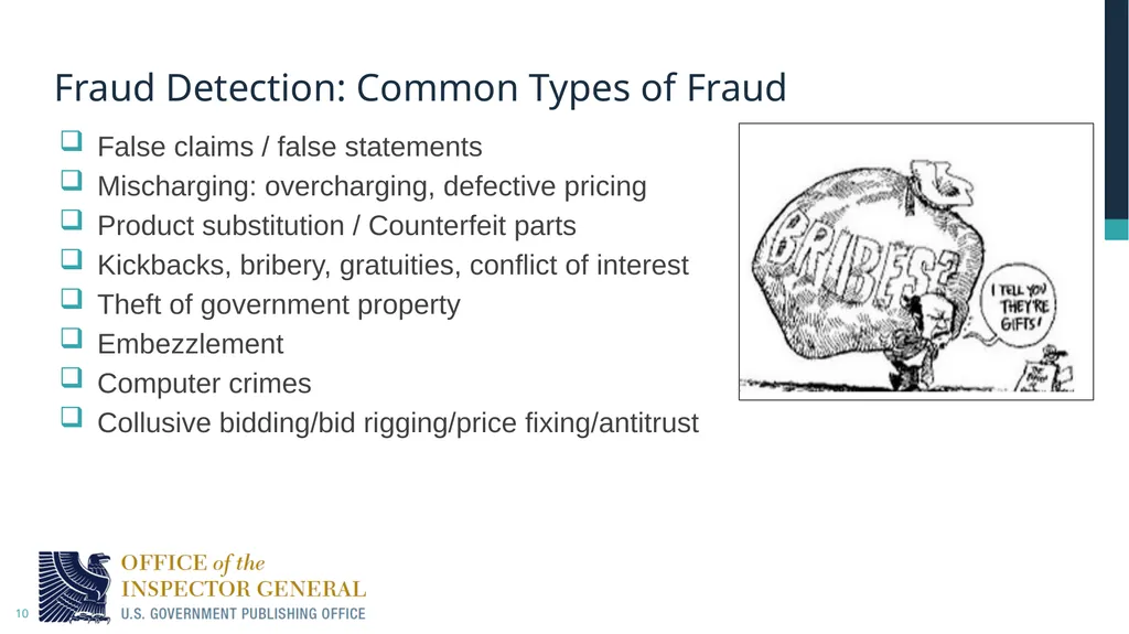 Fraud Awareness Training: Detection and Prevention - slide 10 of 20