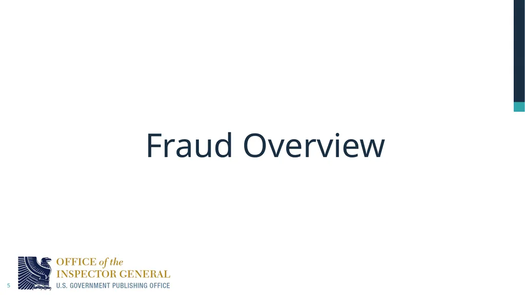 Fraud Awareness Training: Detection and Prevention - slide 5 of 20