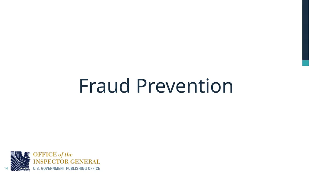 Fraud Awareness Training: Detection and Prevention - slide 14 of 20