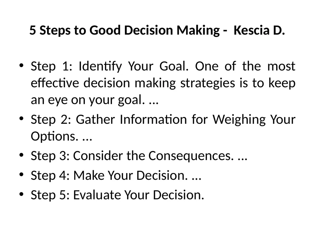 Ethical Values and Decision Making Mr. Vijay - slide 10 of 11