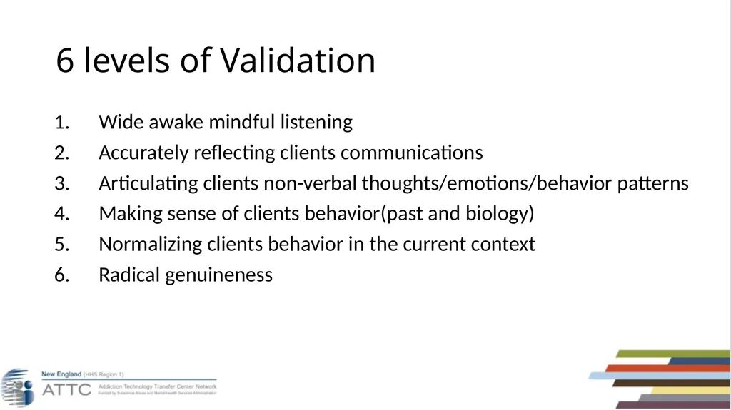 Taylor D’Addario, LMHC, LCDP Dialectical Behavior - slide 83 of 96