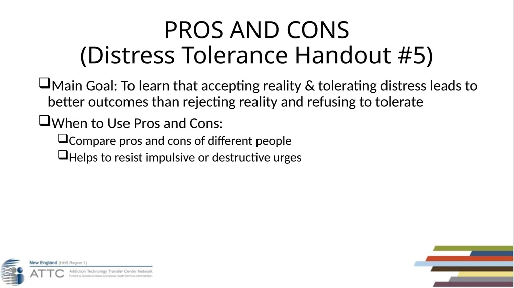Taylor D’Addario, LMHC, LCDP Dialectical Behavior - slide 46 of 96