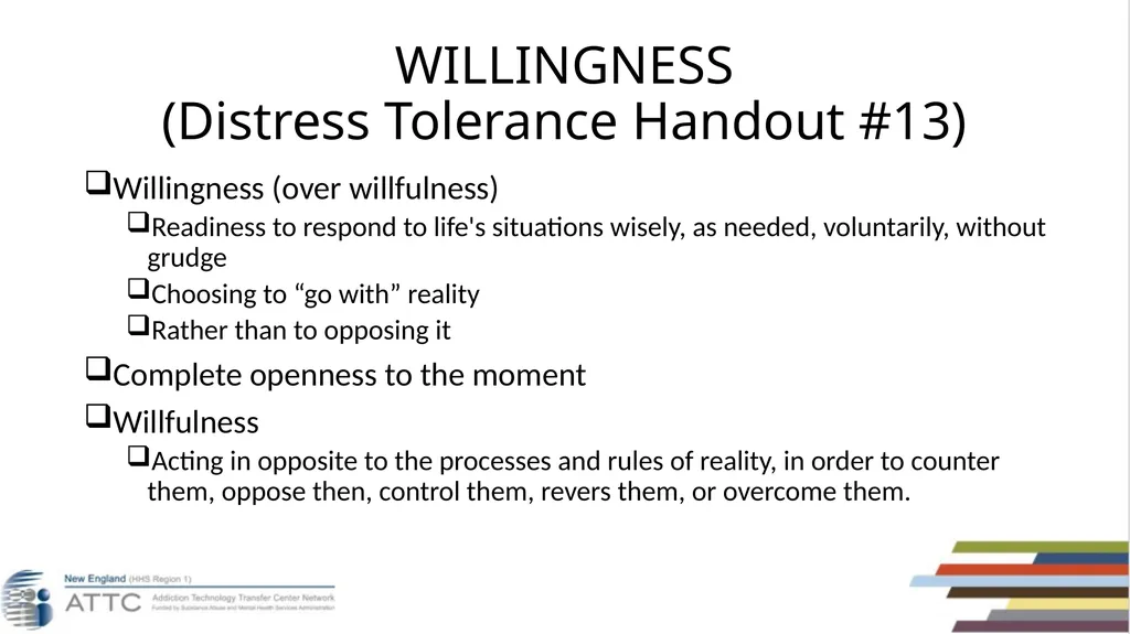 Taylor D’Addario, LMHC, LCDP Dialectical Behavior - slide 61 of 96