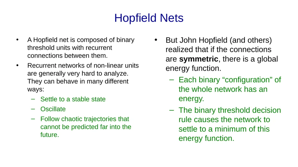 Neural Networks for Machine Learning Lecture 11a - slide 2 of 37