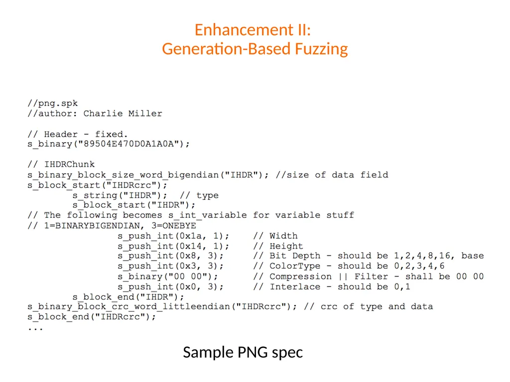 Fuzzing Suman Jana *Acknowledgements: Dawn Song, - slide 12 of 28