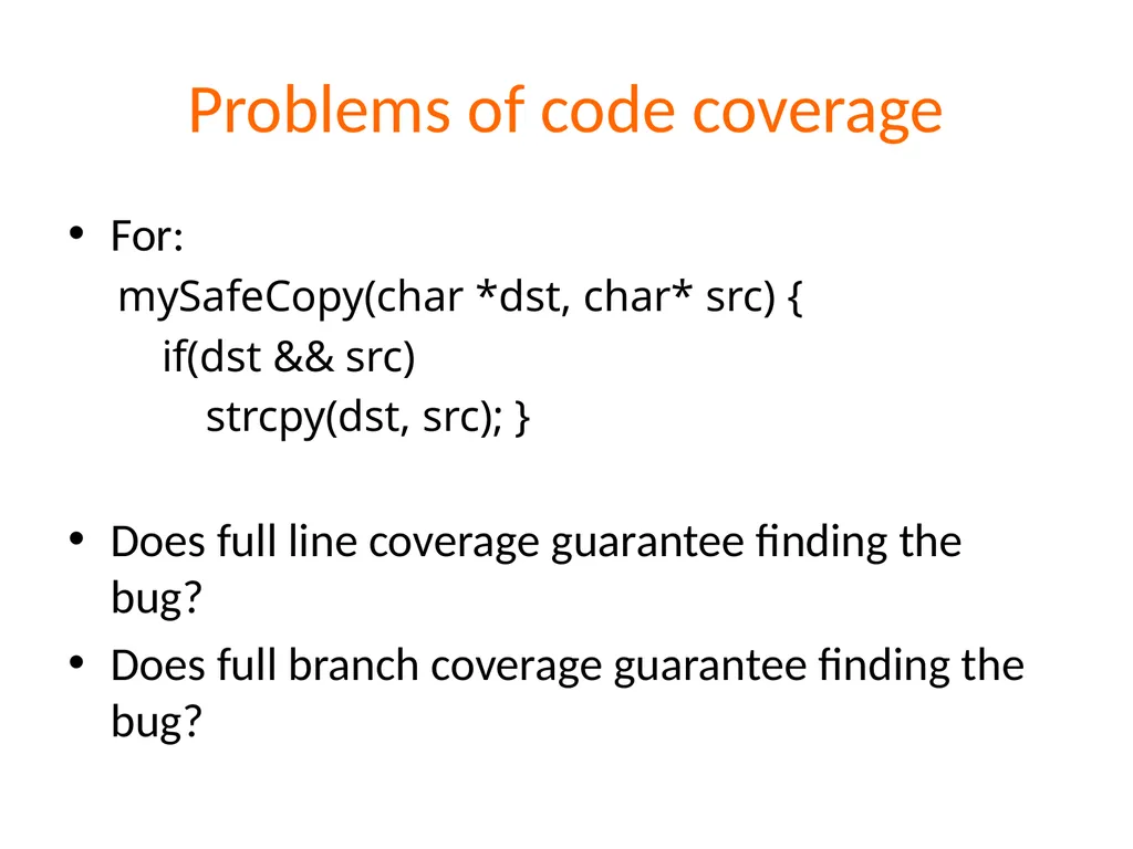 Fuzzing Suman Jana *Acknowledgements: Dawn Song, - slide 20 of 28