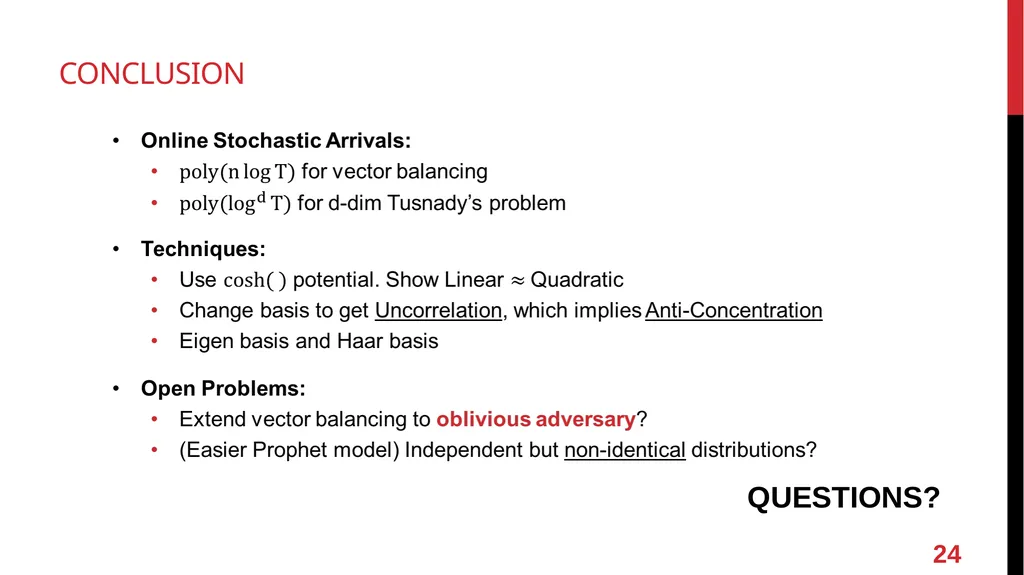 Online Vector Balancing and Geometric Discrepancy - slide 24 of 29
