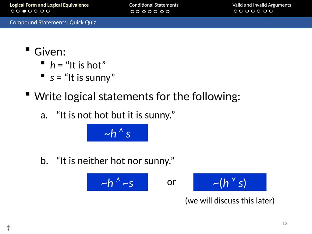 Aaron Tan 20 – 24 August 2018 2. The Logic - slide 12 of 84