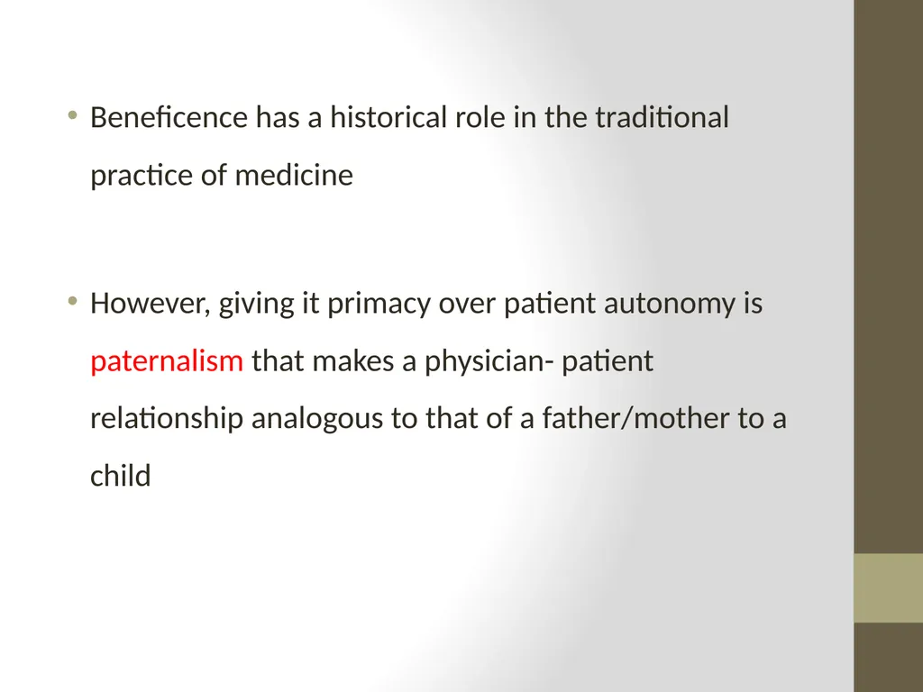 AETCOM Module 2.6 Bioethics: case studies on - slide 22 of 31