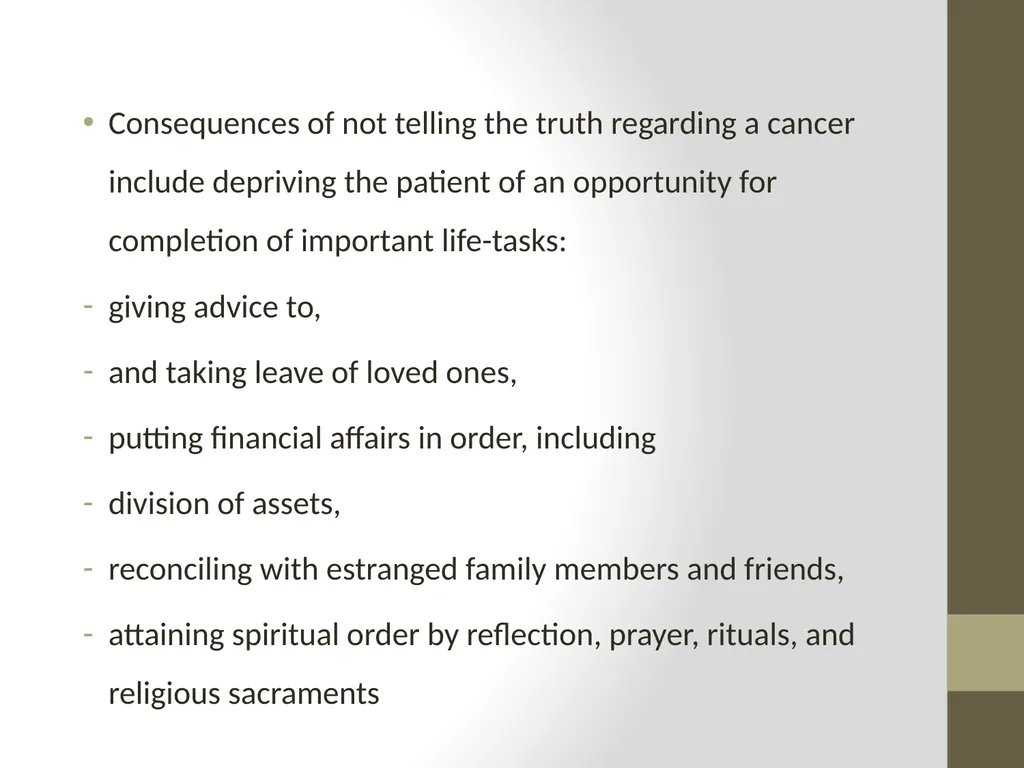 AETCOM Module 2.6 Bioethics: case studies on - slide 16 of 31