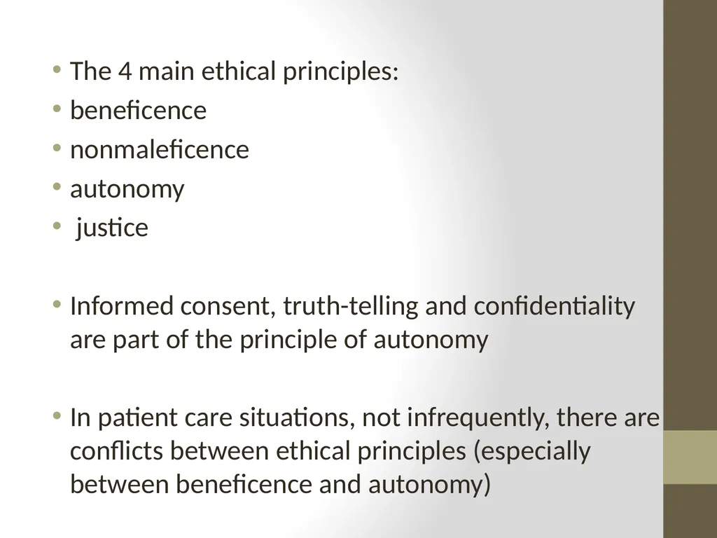 AETCOM Module 2.6 Bioethics: case studies on - slide 4 of 31