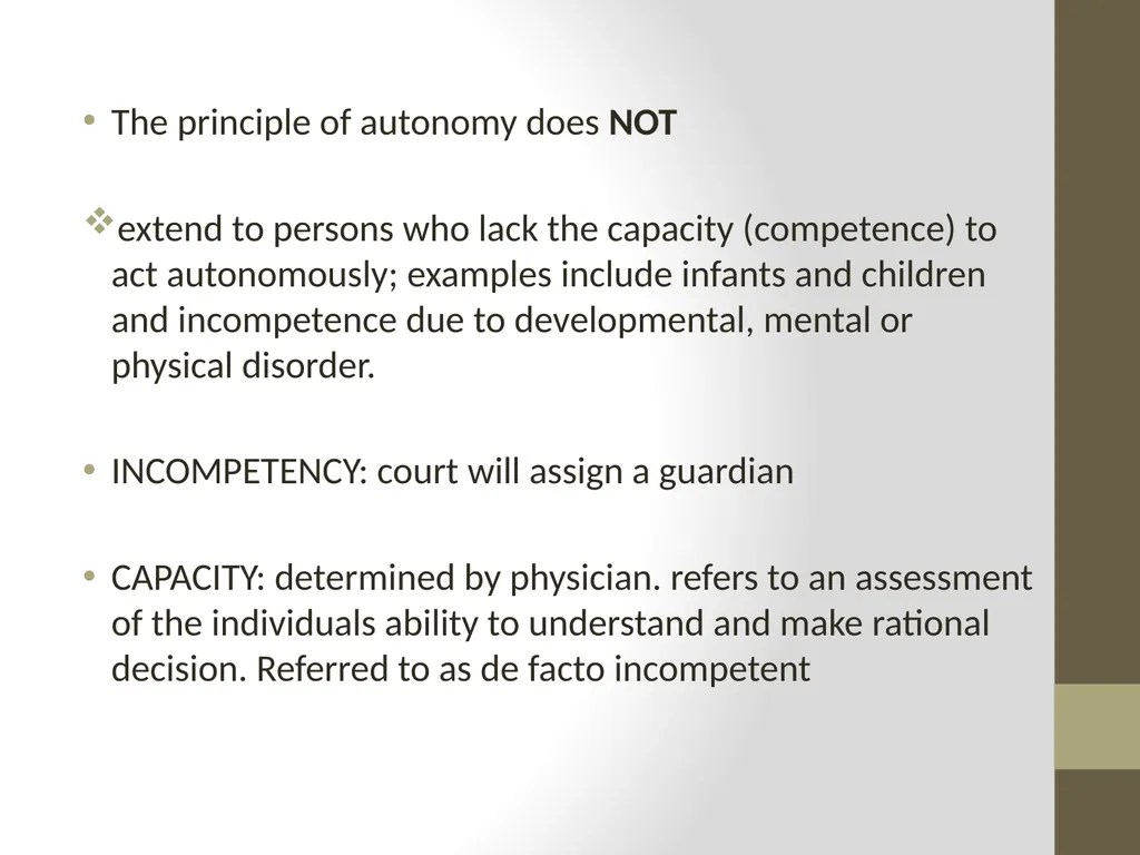 AETCOM Module 2.6 Bioethics: case studies on - slide 10 of 31