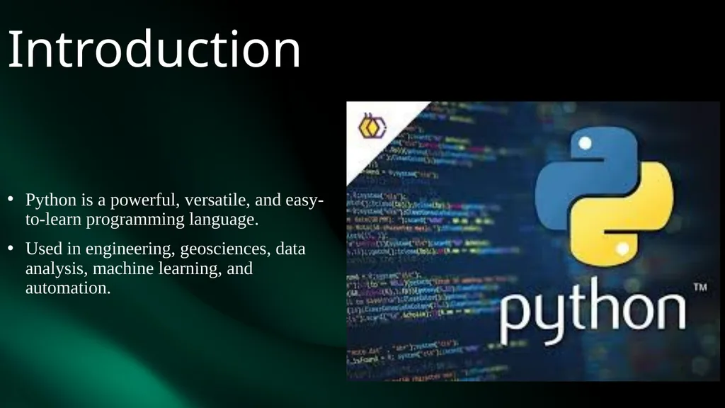 Understanding Python - Functions, Modules, - slide 2 of 10