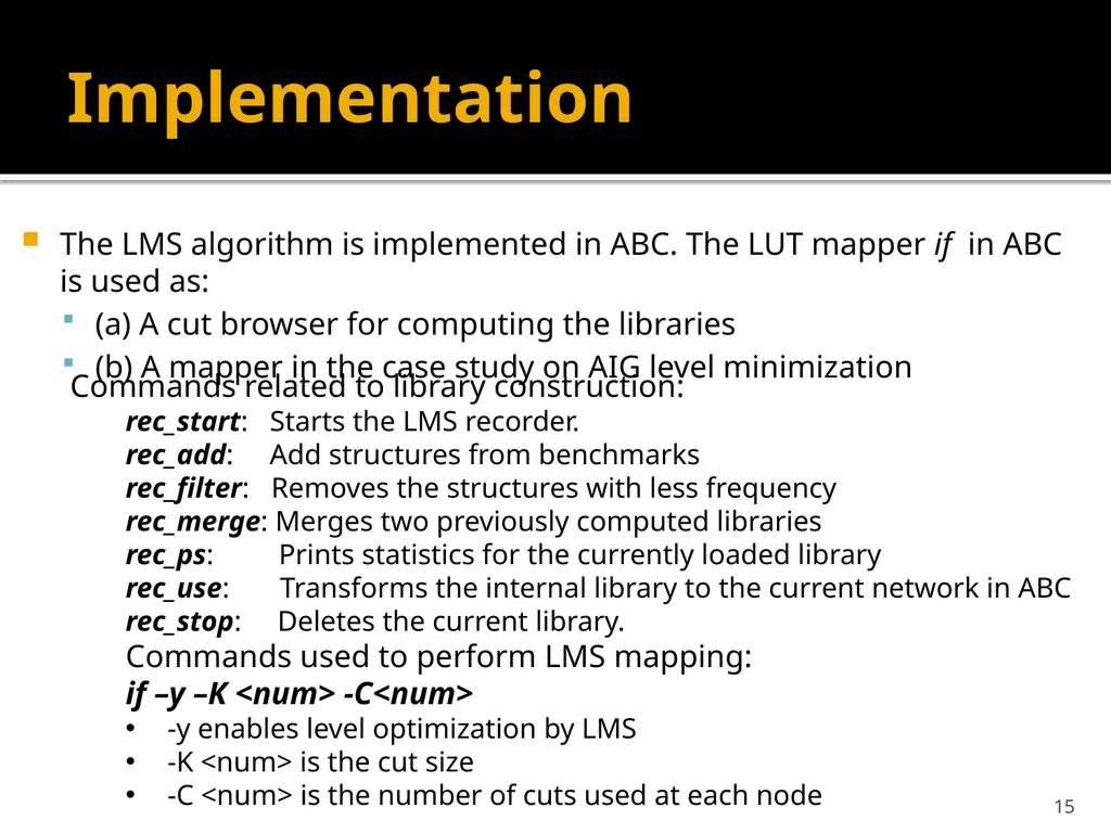 Wenlong Yang Lingli Wang State Key Lab of ASIC and - slide 15 of 26