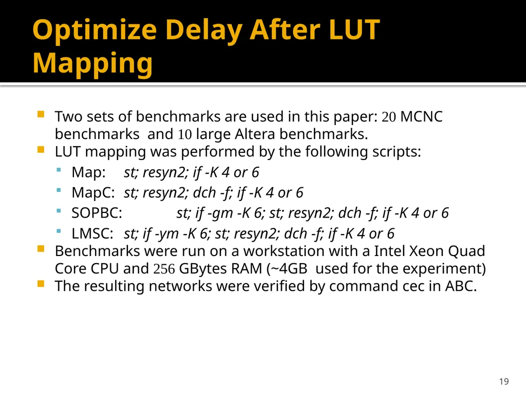 Wenlong Yang Lingli Wang State Key Lab of ASIC and - slide 19 of 26