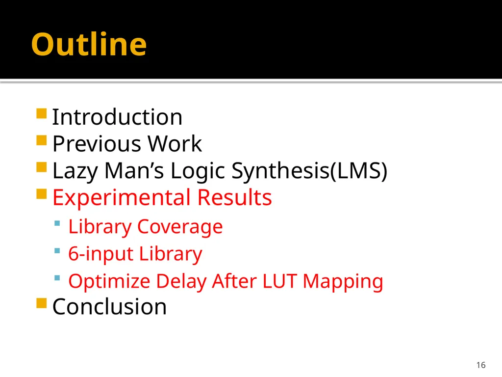 Wenlong Yang Lingli Wang State Key Lab of ASIC and - slide 16 of 26