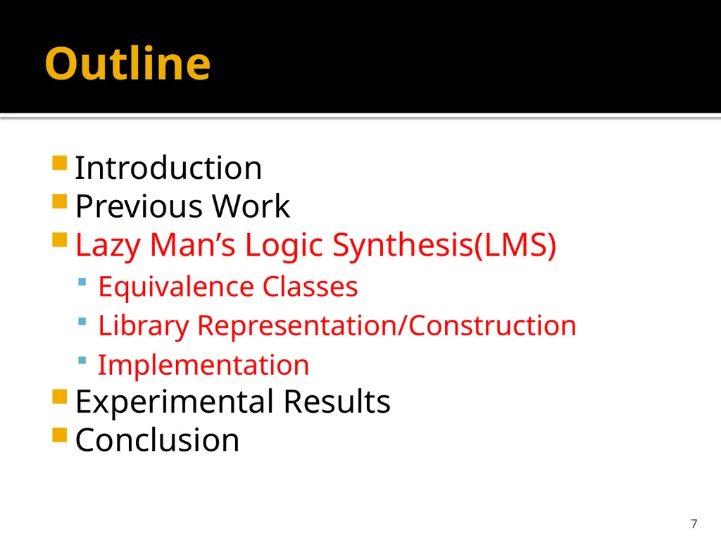 Wenlong Yang Lingli Wang State Key Lab of ASIC and - slide 7 of 26