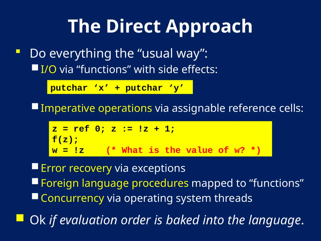 AN Overview OF Haskell Kathleen Fisher Tufts - slide 14 of 54