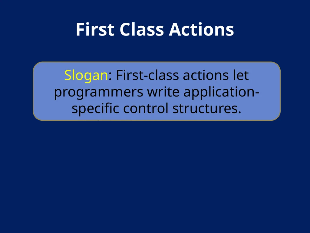 AN Overview OF Haskell Kathleen Fisher Tufts - slide 38 of 54