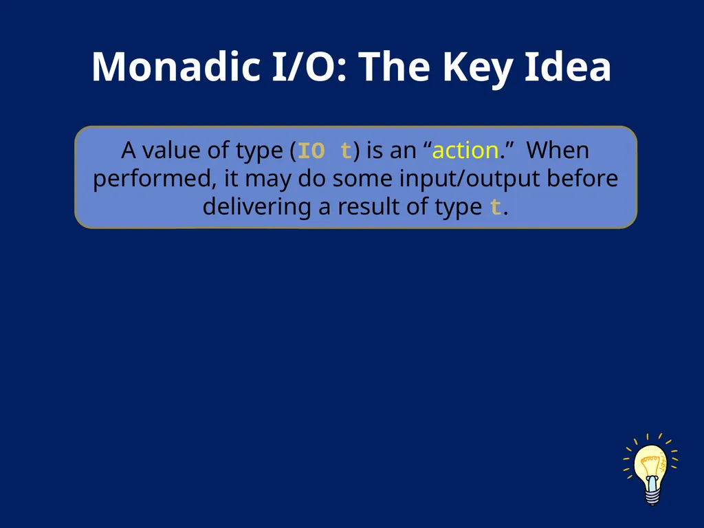 AN Overview OF Haskell Kathleen Fisher Tufts - slide 19 of 54