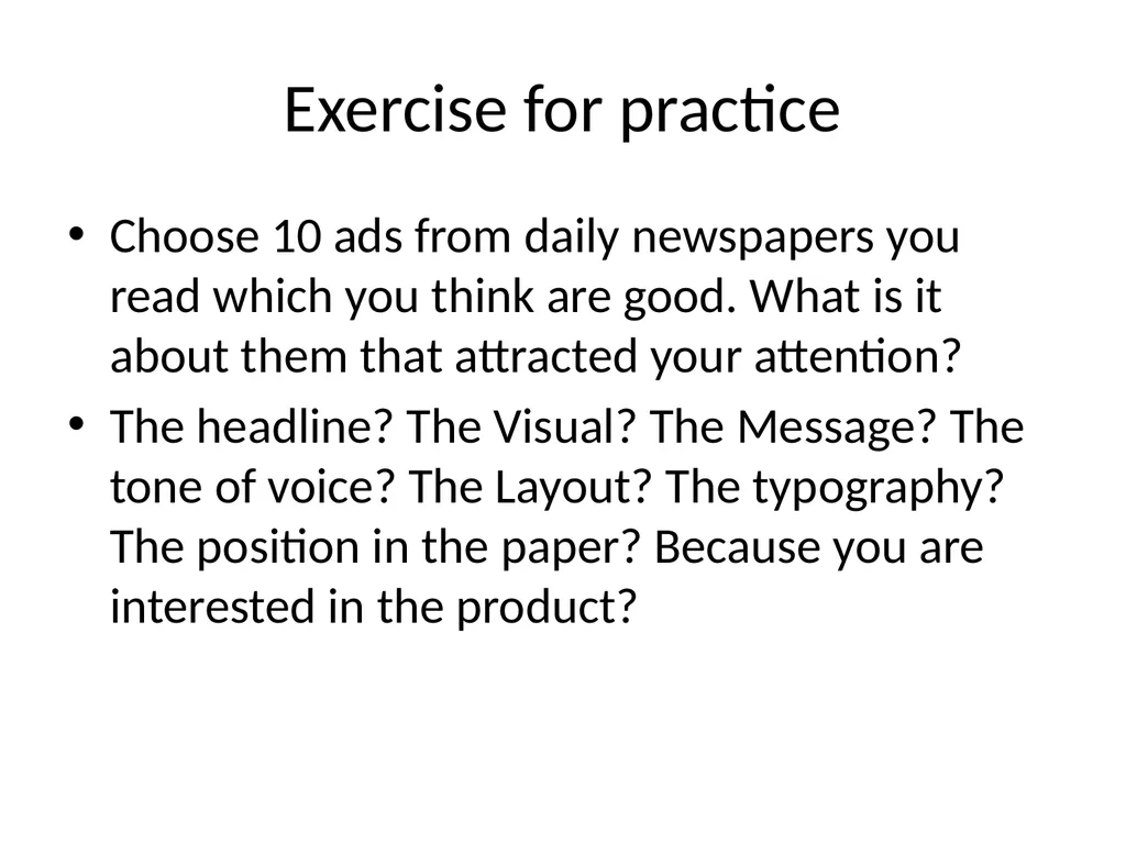 The Press Ad Art of Writing Semester 6 2019 Dr. - slide 15 of 15
