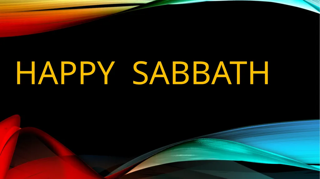 HAPPY SABBATH Sir Winston Churchill THE POTTER AND - slide 1 of 37