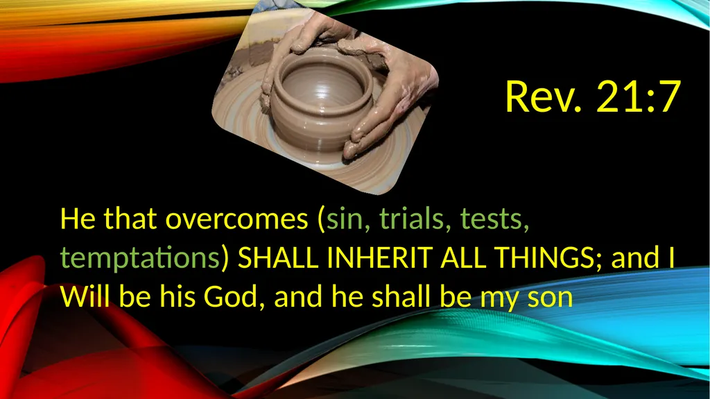 HAPPY SABBATH Sir Winston Churchill THE POTTER AND - slide 36 of 37