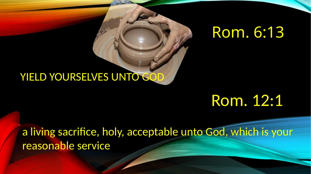 HAPPY SABBATH Sir Winston Churchill THE POTTER AND - slide 23 of 37