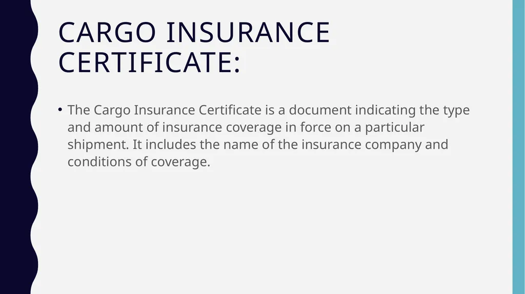 TRANSPORTatıon DOcUMENTS GENERAL INFO We all know, - slide 30 of 41