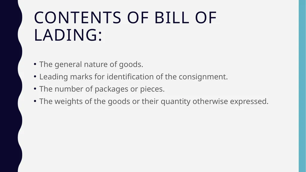 TRANSPORTatıon DOcUMENTS GENERAL INFO We all know, - slide 11 of 41