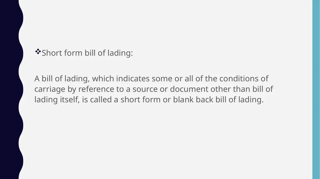 TRANSPORTatıon DOcUMENTS GENERAL INFO We all know, - slide 21 of 41