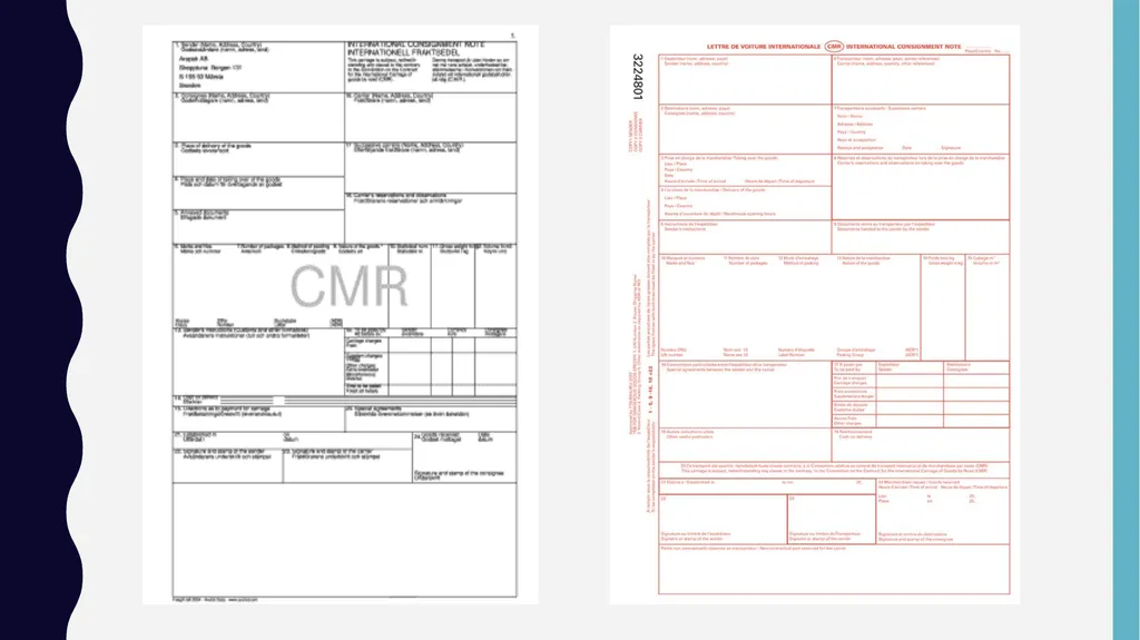 TRANSPORTatıon DOcUMENTS GENERAL INFO We all know, - slide 29 of 41